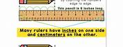 Measuring Length Using Ruler Anchor Chart