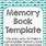 Memory Book Template