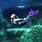 Mermaid Swimming Under the Sea