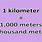 Meters and Kilometers