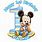 Mickey Mouse Happy 1st Birthday Boy