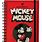 Mickey Mouse Notebook