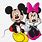 Mickey Mouse and Minnie Mouse Clip Art