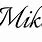 Mike Name Tattoo