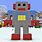 Minecraft Pixel Art Robot