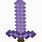 Minecraft Purple Sword