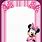 Minnie Mouse Frame
