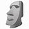 Moai Emoji Transparent