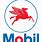 Mobil Gas Horse Logo