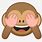 Monkey Closing Eyes Emoji