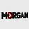 Morgan Name Logo