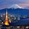 Mount Fuji View From Tokyo