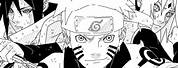 Naruto Shippuden Black and White Manga