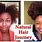 Natural Hair Growth Journey