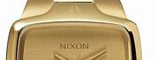 Nixon Gold Watch Square