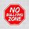 No Bullying Zone Sign