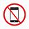 No Cell Phone Icon