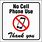 No Cell Phone Use