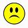 Not Happy Emoji Face