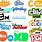 Old Kids Channels Logos