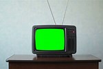 Old TV Greenscreen