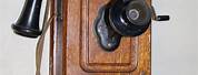Old-Fashioned Wall Mount Phone