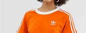 Orange Adidas Shirt