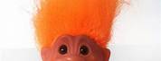 Orange Troll Doll