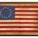 Original US Flag 13 Stars