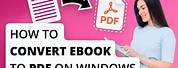 PDF to Ebook Software