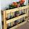 Pallet Wood Plant Stand