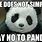 Panda Bear Funny Meme