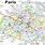 Paris Metro Tourist Map