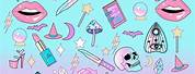 Pastel Goth Background Candy