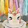 Pastel Unicorn Birthday Cake
