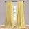 Pastel Yellow Curtains