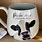 Personalized Cow Mug