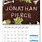 Personalized Name Calendars