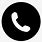 Phone Icon Black Circle