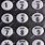 Phone Keypad with Letters and Numbers