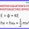 Photoelectric Effect Equation