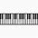 Piano Keys Clip Art
