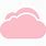 Pink Cloud Icon