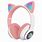 Pink Kitty Headphones