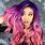 Pink Ombre Hair Color