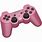 Pink PS3 Controller