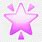 Pink Star Emoji