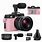 Pink Vlogging Camera