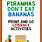 Piranhas Don't Eat Bananas Worksheet