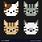 Pixel Cat Head